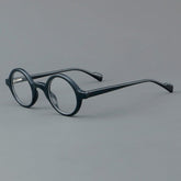 Andi Vintage Round Acetate Frame Round Frames Southood Black